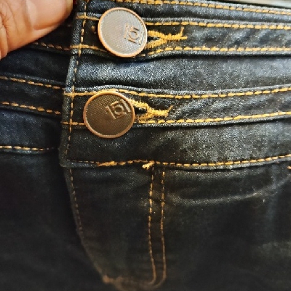 Women's Dark Blue Jeans - Picture 7 of 9